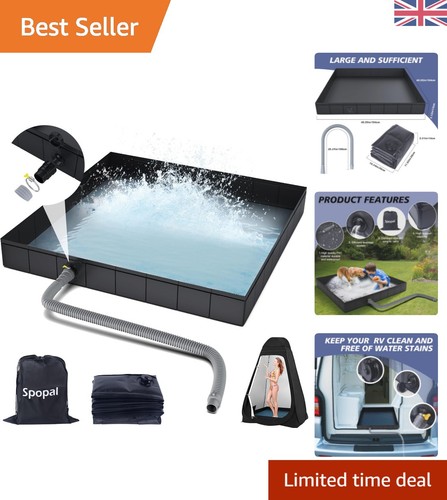 Outdoor camping shower tray - camping,