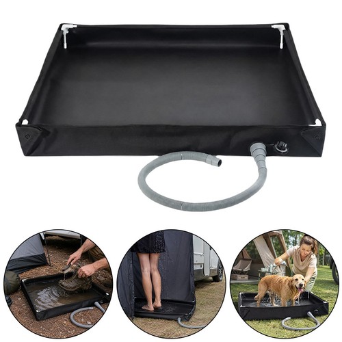 Outdoor foldable shower - foldable, base
