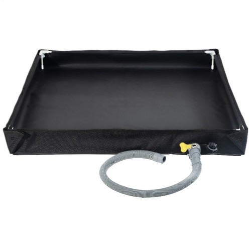 Portable shower pan - pan, w/