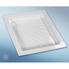 Plastic shower tray 670X670x80