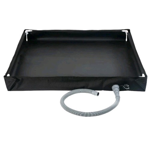 Portable shower pan with drain - pan,