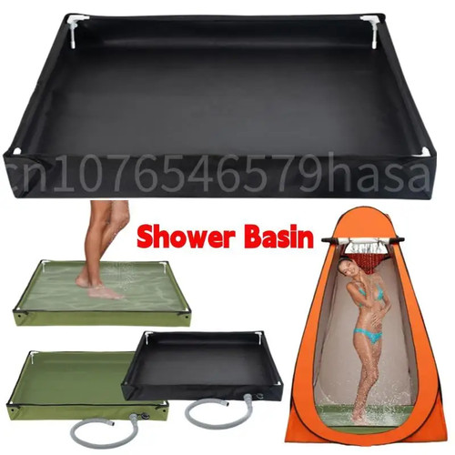 Camping shower tent floor - shower,
