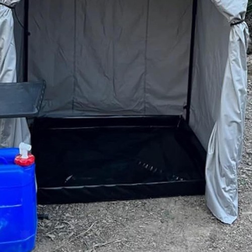 Camping shower base - shower,