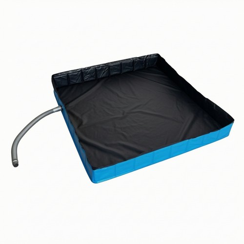 Shower pan with drain pipe - with,