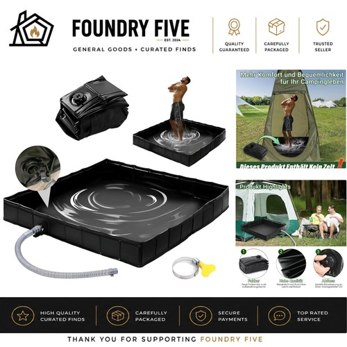 Lightweight foldable shower - foldable,
