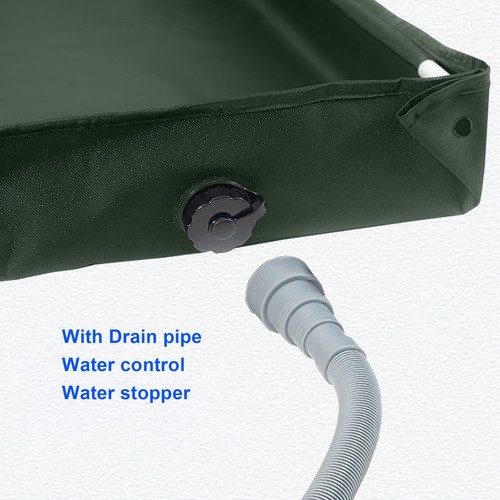 Portable shower pan foldable - portable,