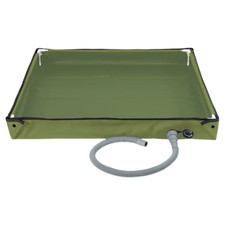 Portable Shower Pan with Drain