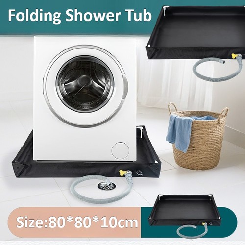Portable shower pan with - shower,
